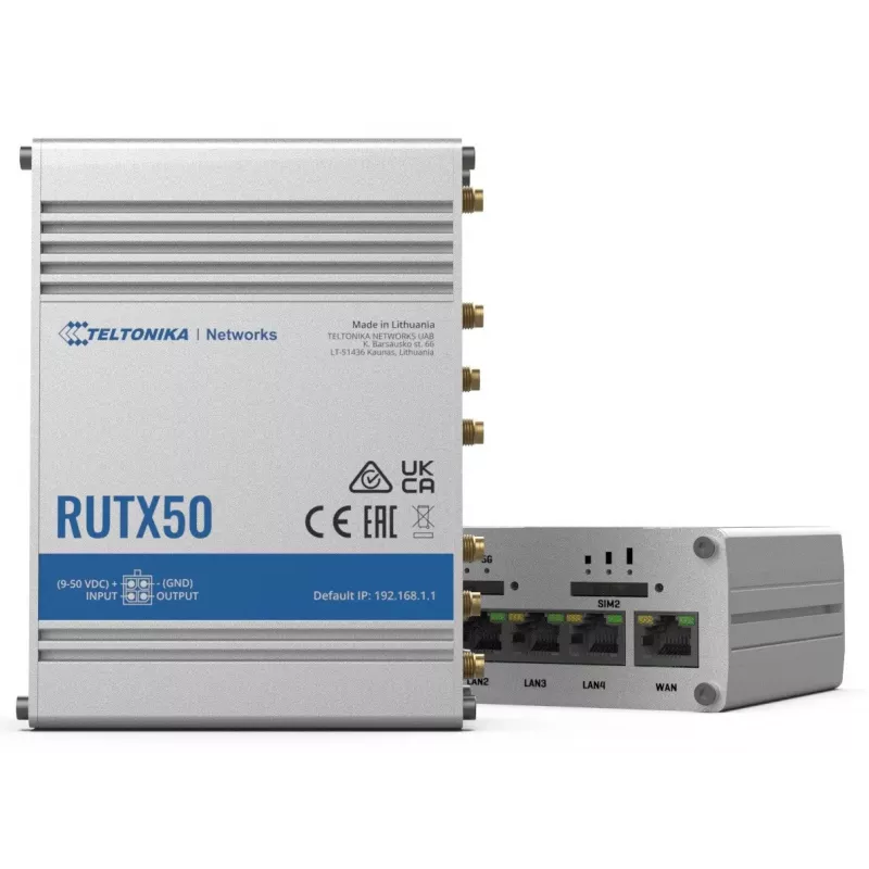 Teltonika RUTX50 teollinen 5G-reititin