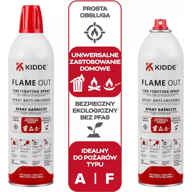 Kidde KFS-500 Flame Out sammutussuihke 500 ml