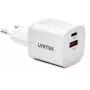UNITEK 33W USB-A USB-C -virtalähde valkoinen