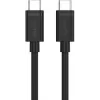 UNITEK USB-C - USB-C -kaapeli 3m - musta - USB 3.2 Gen 2 10Gbps 100W PD