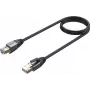 UNITEK Cat.8 S/FTP Ethernet-verkkokaapeli RJ45 LAN 20m musta