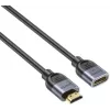 UNITEK HDMI-jatkokaapeli 1m, HDMI 2.1, 8K@60Hz, 48Gbps, musta