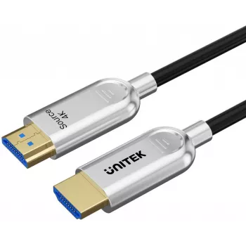 UNITEK Active Optical HDMI 2.0 -kaapeli 30m 4K 60Hz AOC