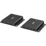 UNITEK USB-C - 4x USB-A -jatko Ethernetin kautta, jopa 150m, 480Mbps, musta