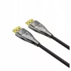 UNITEK Fiber Optic DisplayPort 2.1 -kaapeli 8K 10m musta
