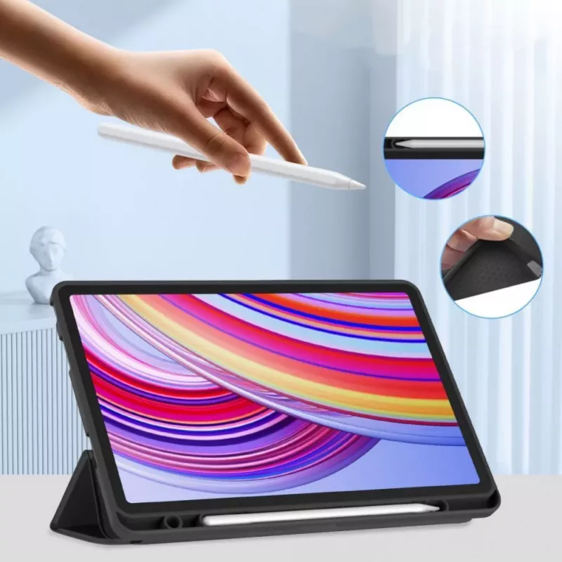 Tech-Protect SC Pen Case Xiaomi Redmi Pad Pro 12.1 musta