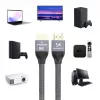 Wozinsky USB-C - USB-A kaapeli 1 m hopea punottu nailon