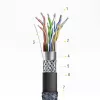 Wozinsky USB-C - USB-A kaapeli 1 m hopea punottu nailon