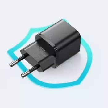 JOYROOM pikalaturi seinään USB-C 20W Power Delivery Quick Charge 3.0 AFC musta (L-P202)