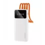 DUDAO K6Pro varavirtalähde 10000mAh 10W 4 kaapelia musta