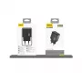 Dudao A26T GaN 25W USB-A, USB-C -laturi - musta