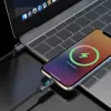 Dudao L7C USB-C - USB-C 100W kaapeli LED-näytöllä 1 m - musta