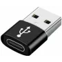 Gembird Cablexpert USB 2.0 -adapteri USB-A-pistoke - USB-C-liitäntä musta