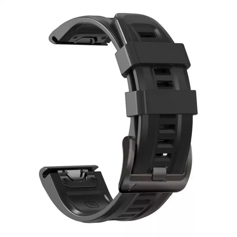 TECH-PROTECT ICONBAND Garmin Fenix 5 / 6 / 6 Pro / 7 älykellon ranneke - musta