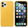 Apple iPhone 11 Pro nahkakotelo MWYA2ZM/A Meyer Lemon