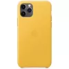 Apple iPhone 11 Pro nahkakotelo MWYA2ZM/A Meyer Lemon