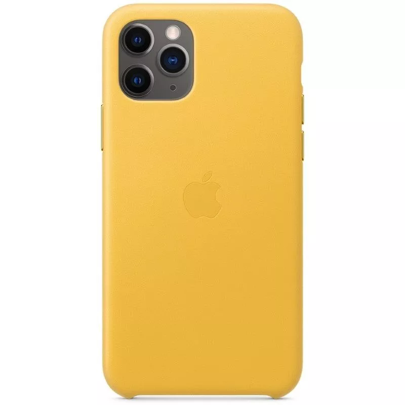 Apple iPhone 11 Pro nahkakotelo MWYA2ZM/A Meyer Lemon
