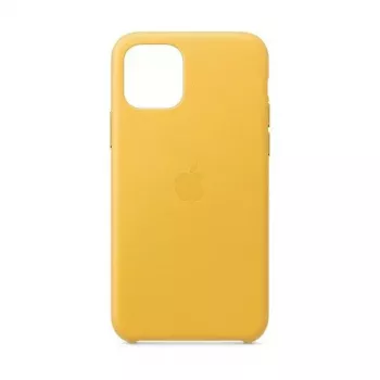 Apple iPhone 11 Pro nahkakotelo MWYA2ZM/A Meyer Lemon