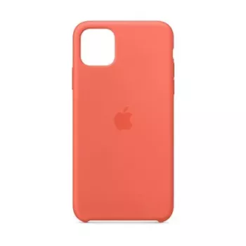 Apple iPhone 11 Pro Max silikonikotelo MX022ZM/A oranssi
