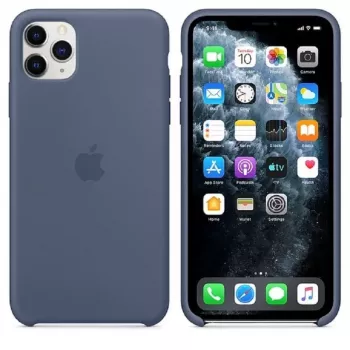 Apple iPhone 11 Pro Max silikonikotelo MX032ZM/A Alaskan Blue