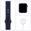Apple Watch Series 6 GPS, 40mm alumiinikotelo Deep Navy Sport Band sininen