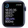 Apple Watch Series 6 GPS, 44mm alumiinikotelo Sport-rannekkeella Deep Navy