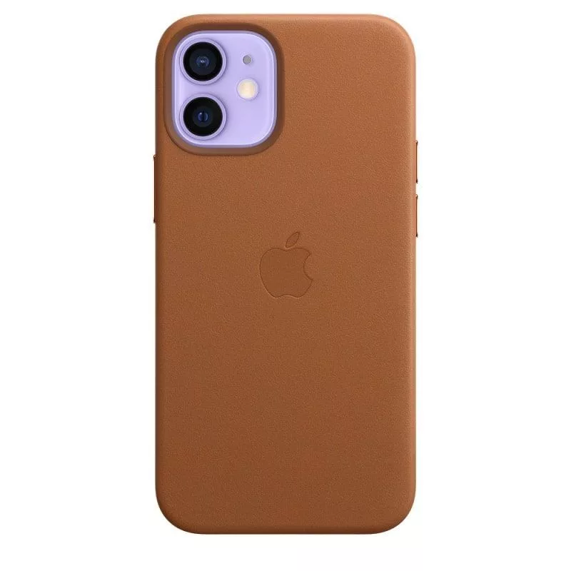 Apple nahkakotelo MagSafe-yhteensopiva iPhone 12 mini California Poppy