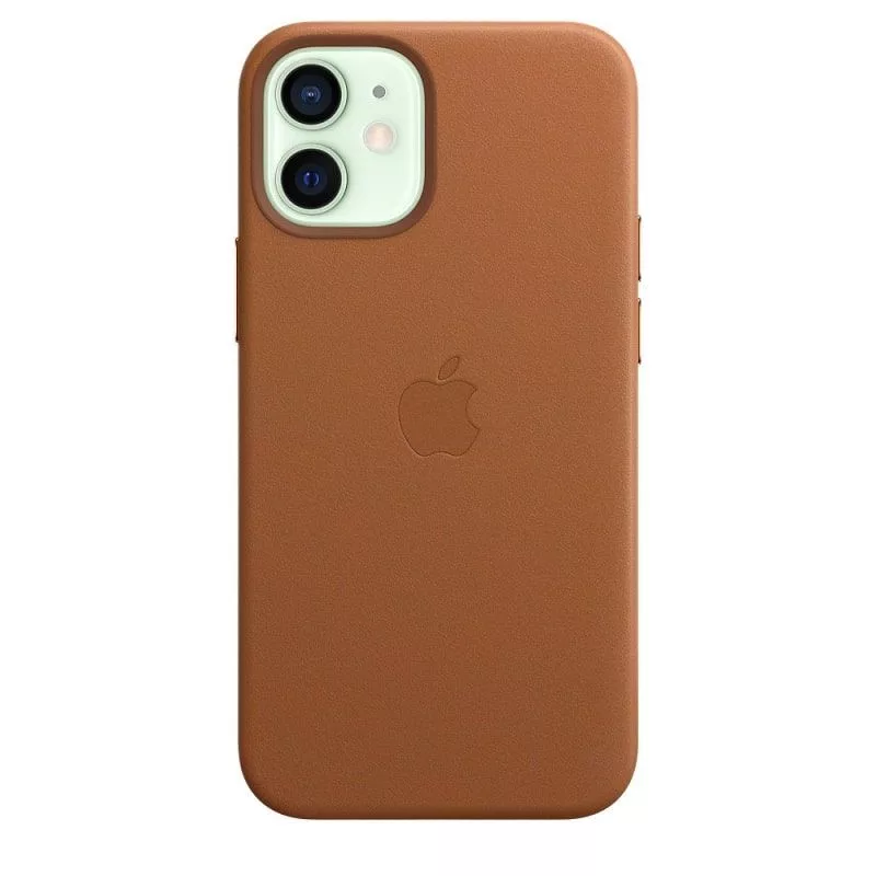 Apple nahkakotelo MagSafe-yhteensopiva iPhone 12 mini California Poppy