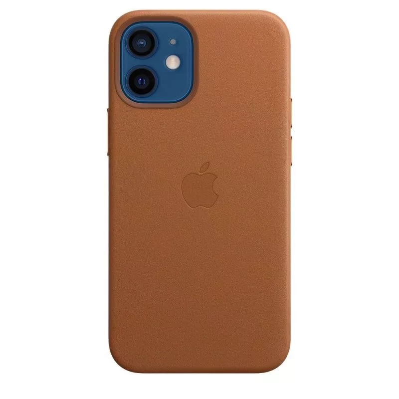 Apple nahkakotelo MagSafe-yhteensopiva iPhone 12 mini California Poppy