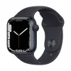 Apple Watch Series 7 GPS, 41mm Midnight alumiinikotelo Sport-rannekkeella - Regular Midnight