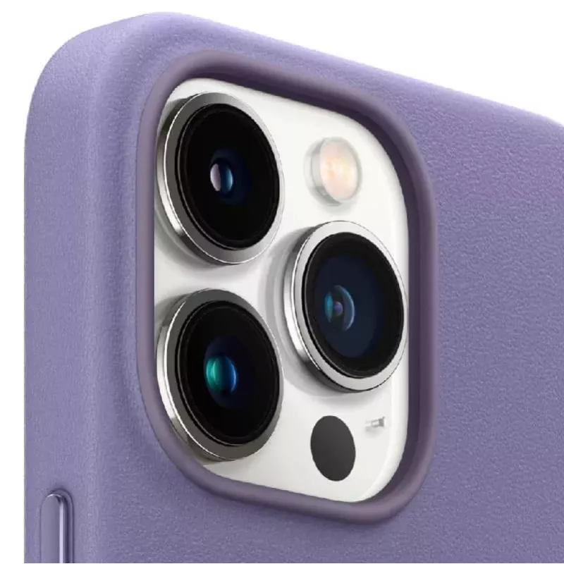 Apple iPhone 13 Pro Max nahkakotelo MagSafe-yhteensopiva Wisteria