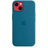 Apple iPhone 13 silikonikotelo MagSafe-yhteensopiva Blauhäher