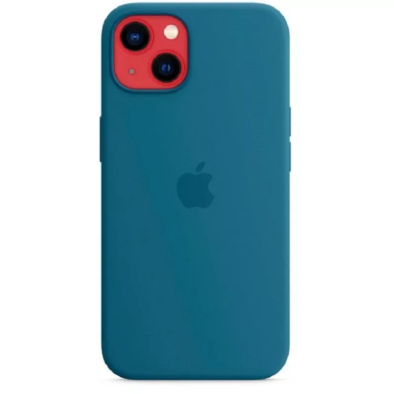 Apple iPhone 13 silikonikotelo MagSafe-yhteensopiva Blauhäher