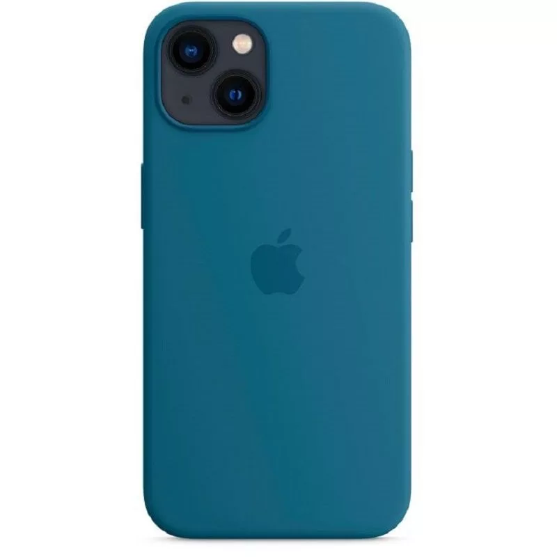 Apple iPhone 13 silikonikotelo MagSafe-yhteensopiva Blauhäher