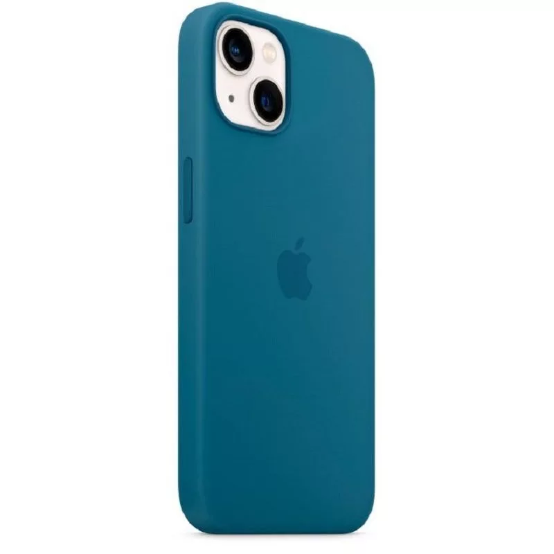 Apple iPhone 13 silikonikotelo MagSafe-yhteensopiva Blauhäher