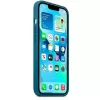 Apple iPhone 13 silikonikotelo MagSafe-yhteensopiva Blauhäher