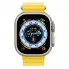 Apple Watch Ultra GPS + Cellular, 49mm titaanikotelo Yellow Ocean -rannekkeella