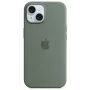 Apple iPhone 15 silikonikuori MagSafe-yhteensopiva - Cypress