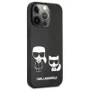 Karl Lagerfeld Apple iPhone 13 Pro Choupette PU-nahkakotelo musta