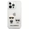 Karl Lagerfeld iPhone 13 Pro Choupette -kotelo läpinäkyvä