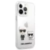 Karl Lagerfeld iPhone 13 Pro Choupette -kotelo läpinäkyvä