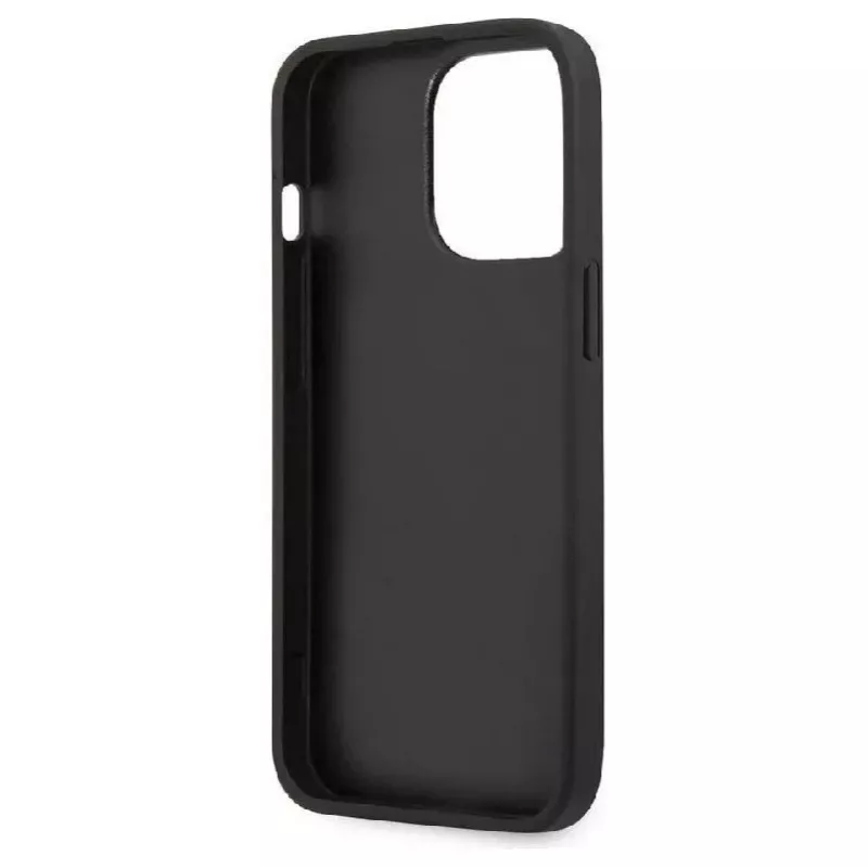 Karl Lagerfeld Apple iPhone 13 Pro Saffiano Karl Head -kotelo hopea