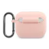 Lacoste Apple AirPods 3 Liquid Silicone Glossy Printing Logo -kotelo pinkki