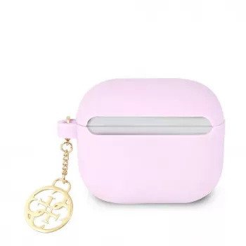 Guess Apple AirPods 3 Charms -silikonikotelo violetti
