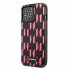 Karl Lagerfeld Apple iPhone 13 Pro Monogram Plaque -kotelo musta pinkki