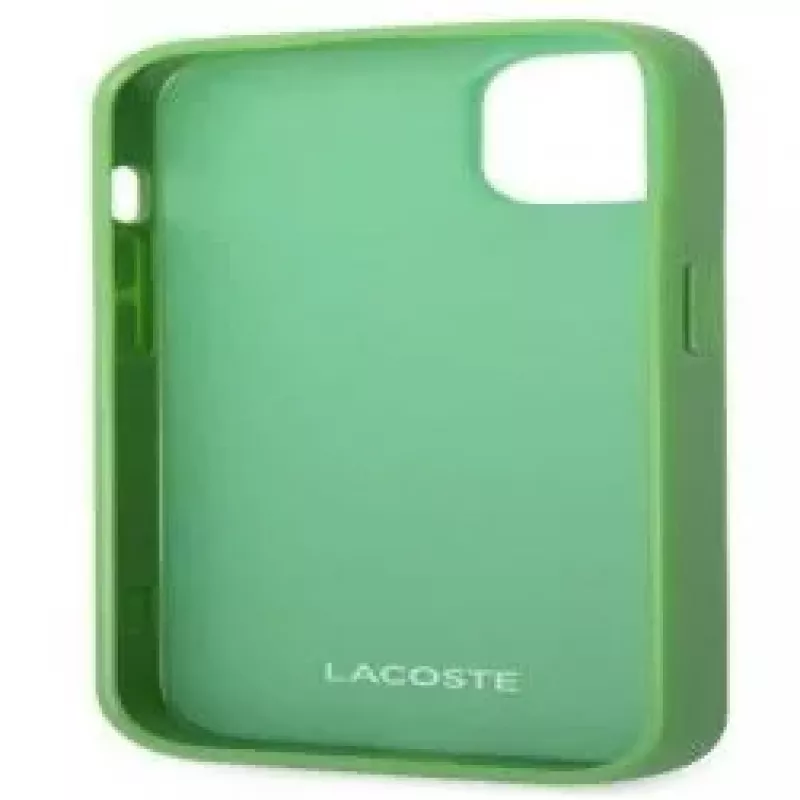 Lacoste Apple iPhone 14 Iconic Petit Pique Logo vihreä takakansi