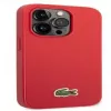 Lacoste Apple iPhone 14 Pro Iconic Petit Pique Logo -kotelo punainen