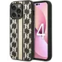 Karl Lagerfeld Apple iPhone 14 Pro Max 6,7 tuuman Monogram Stripe ruskea takakansi
