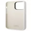 Karl Lagerfeld Apple iPhone 14 Pro Liquid Silicone Ikonik NFT kotelo valkoinen