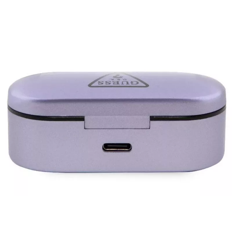 Guess True Wireless Triangle Logo BT5.0 stereo-kuulokkeet violetti